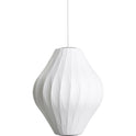 Nelson Pear Bubble Crisscross Pendant Lamp