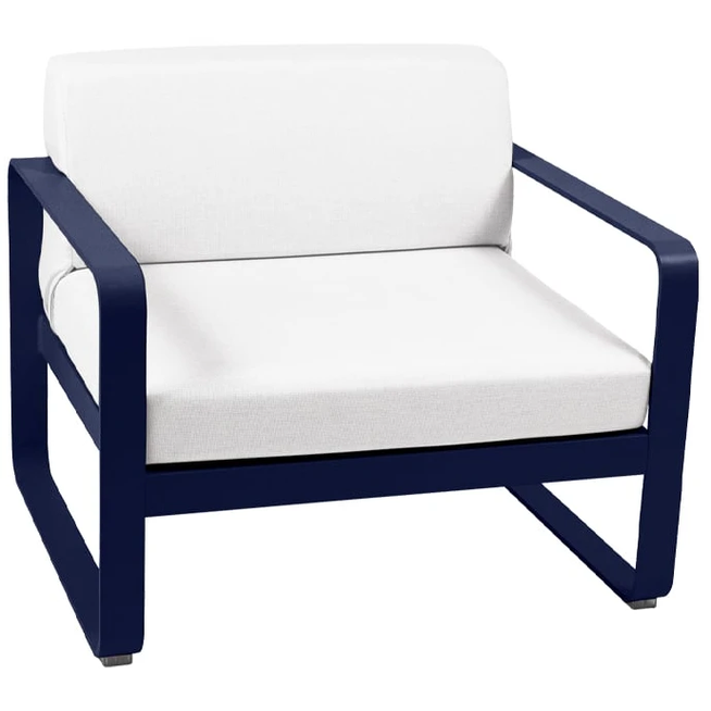 Photo of Bellevie Fåtölj Deep Blue, Off-white Dyna