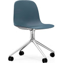 Form Chair Swivel 4W - Aluminium