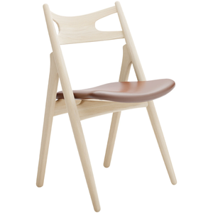 Photo of CH29p Sawbuck Chair - Soaped Oak