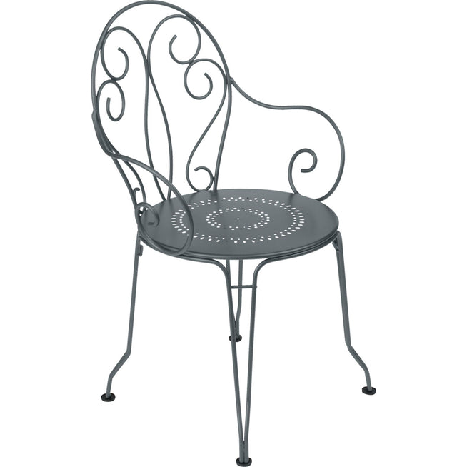 Photo of Montmartre Armchair, Storm Grey - Matstolar Utomhus - Grå - Metall