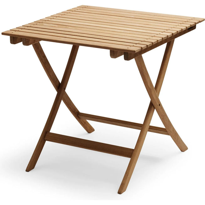 Photo of Selandia Table 75 - Garden table - Brown - Wood