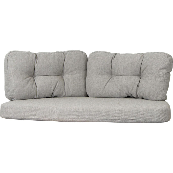 Photo of Ocean Large 2-pers. Sofa - Havesofa - Frame: Cane-line Soft Rope, Dark Grey / Cushion: