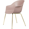 Bat Dining Chair, Un-Upholstered, Conic Base