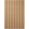 Thumbnail photo of Grand Quilted Blanket - Tæppe - Camel/red - W120 X H170 X D2 Cm