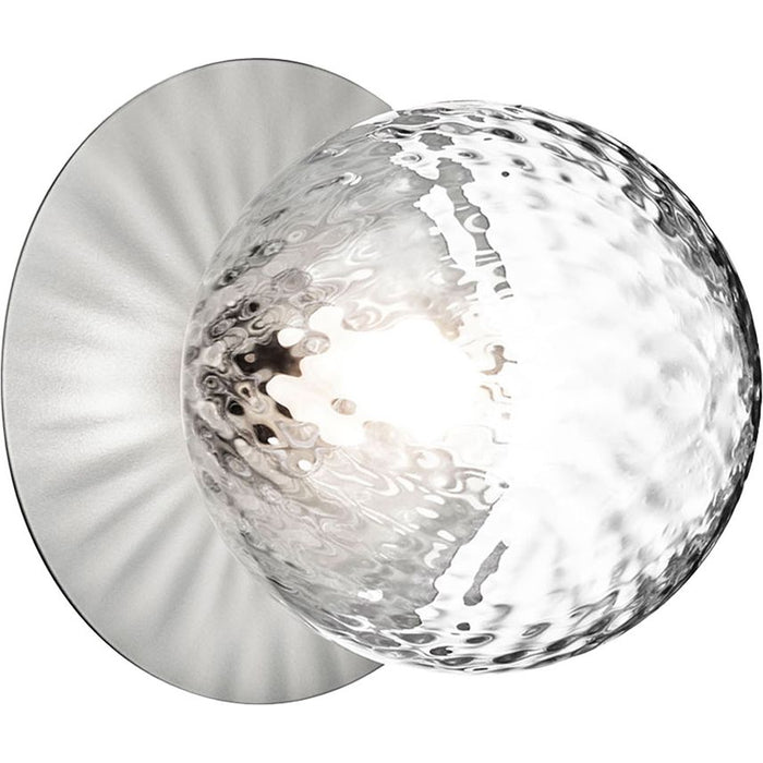 Photo of Liila 1 Light Silver/optic Clear - Wall Lamps