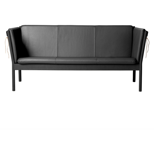 Photo of J149 3-pers. Sofa - Black lacquered oak