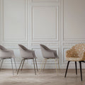 Thumbnail photo of Bat Dining Chair, Un-Upholstered, Conic Base