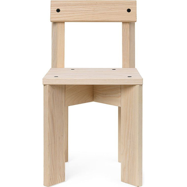 Photo of Ark Kids Chair - Børnehøjstol - Natural Ash - Low - W: 27.2 X H: 52 X D: 31.8 Cm