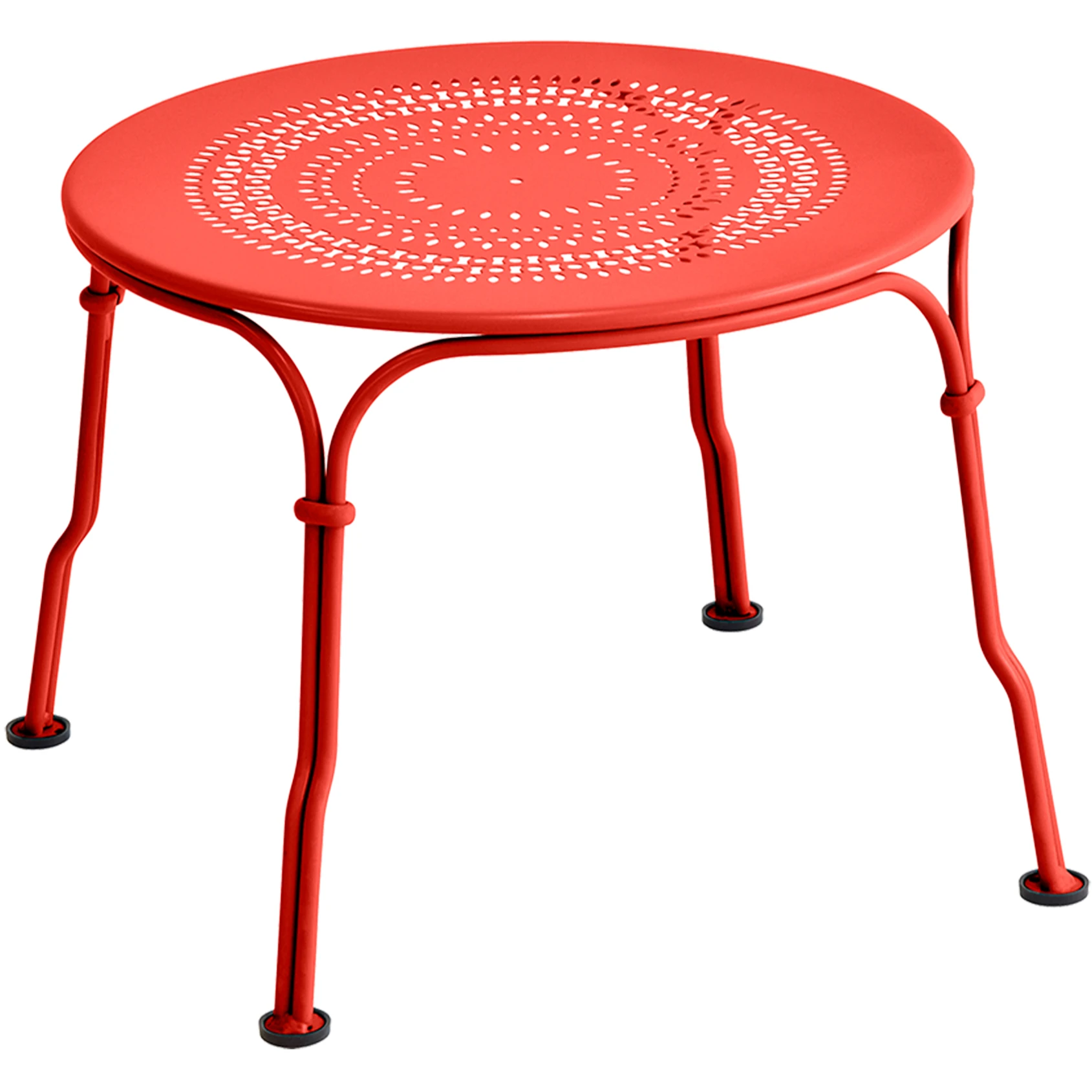 1900 Low Table, Nasturtium - Småbord & Sidobord Utomhus - Orange - Metall