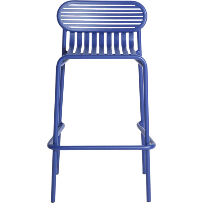 Photo of Week-end, High Stool, Blue - Barstolar Utomhus - Studio Brichet-ziegler - Blå - Metall
