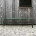 Thumbnail photo of Vig Bench - Havebænk - Black - L150 X W50 X H46 Cm