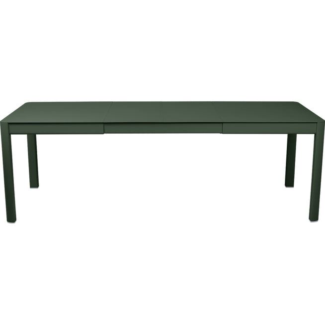 Photo of Ribambelle Table With 2 Extensions, Cedar Green - Matbord Utomhus - Grön - Metall