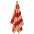 Thumbnail photo of Alee Towel - Håndklæde - Light Camel / Red /