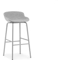 Hyg Bar Stool - Metal / Full Upholstery 75 Cm