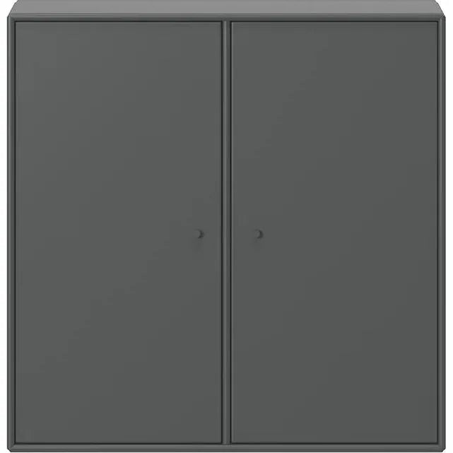 Photo of Cover Cabinet, Suspension Rail - Anthracite - Storage Cabinet - Peter J. Lassen - Black - Mdf