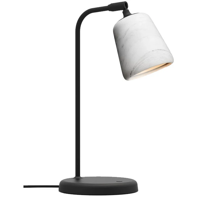 Photo of Material Table Lamp White