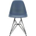 Eames Plastic Chair Dsr Sea Blue Dark Base - Matstolar - Charles & Ray Eames - Blå - Metall/plast