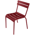 Thumbnail photo of Luxembourg Chair Chili 43 - Garden Chairs - Frédéric Sofia - Red - Metal