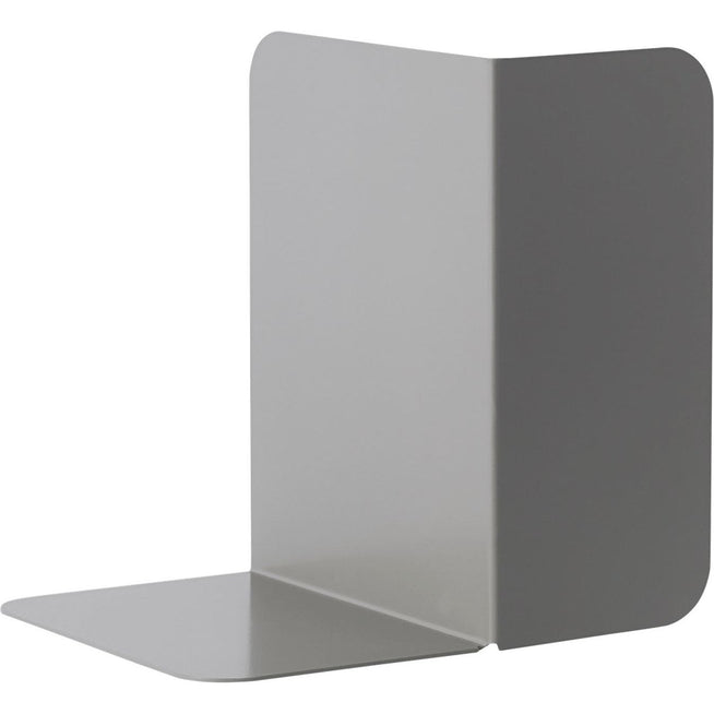 Photo of Compile Bookend Grey - Bookends & Newspaper Stand - Cecilie Manz - Grey