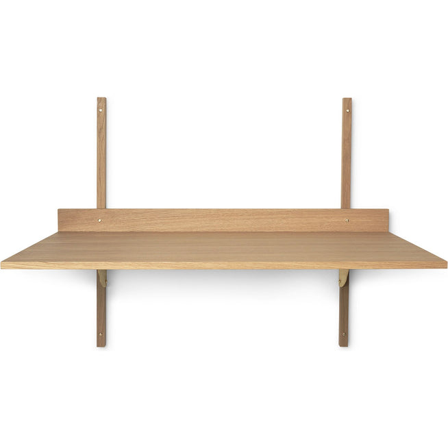 Photo of Sector Desk - Skrivebord - Oak/brass