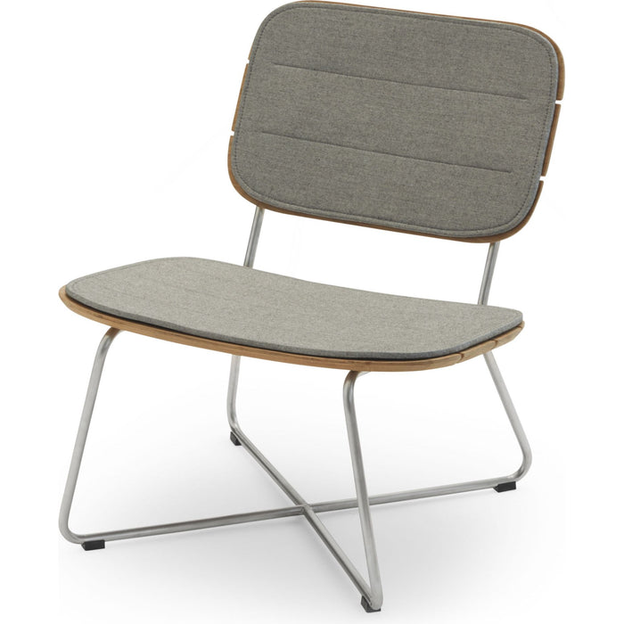 Lilium Lounge Chair Cushion Ash - Dynor & Kuddar - Grå