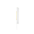 Thumbnail photo of Vuelta Wall Lamp - Væglampe - White/brass