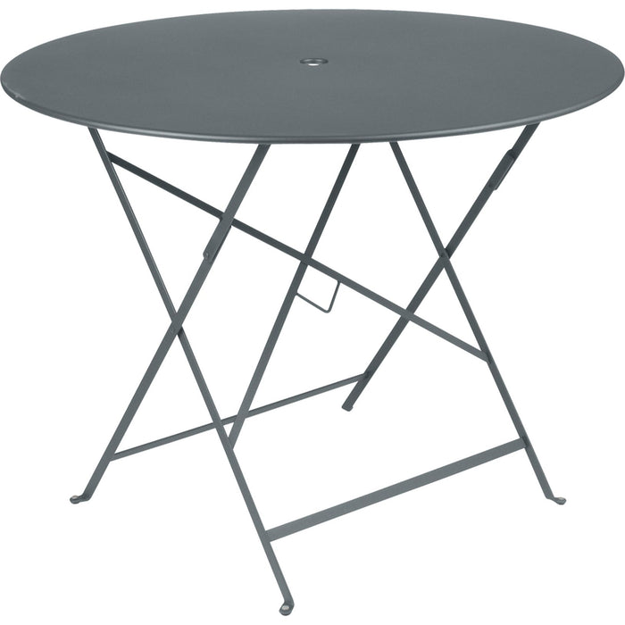 Photo of Bistro Table Ø 96 cm, Storm Grey - Garden Table - Grey - Metal