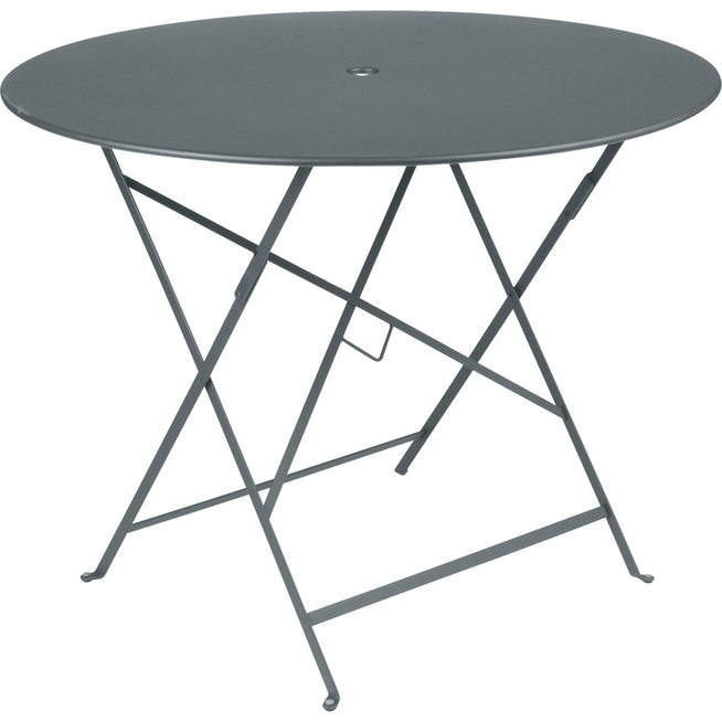 Photo of Bistro Table Ø 96 cm, Storm Grey - Garden Table - Grey - Metal