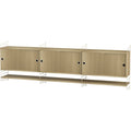 Thumbnail photo of String Wall Rack 75x30, Beige, 2-pack - Shelving - Nils Strinning - Beige - Metal