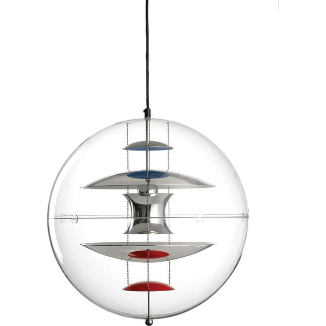 Photo of Vp Globe Pendant Ø40 - Pendellampor - Verner Panton - Vit