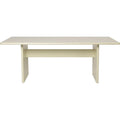 Thumbnail photo of Rink Dining Table - Spisebord - Eggshell - W90 X H74 X