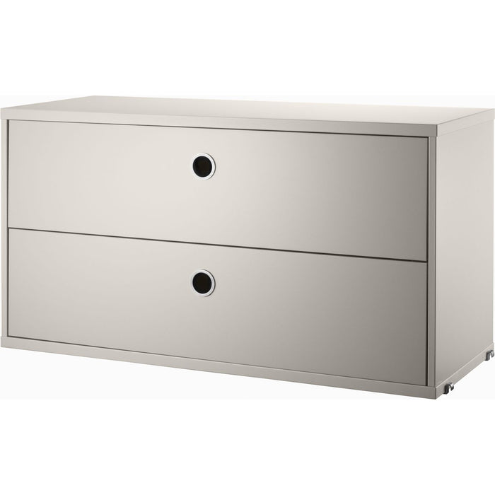 Photo of String drawer unit 78x30, Beige, 1-pack - Shelving - Nils Strinning - Beige - Wood