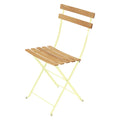 Thumbnail photo of Bistro Chair Natural Frosted Lemon A6 - Garden Chairs - Yellow - Metal/Wood