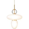 Thumbnail photo of Rizzatto 43 Pendant Opal/satin Brass