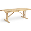 Thumbnail photo of Carl Hansen - Bm1771 - Outdoor dining table - Børge Mogensen - Metal/wood