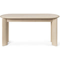 Thumbnail photo of Bevel Bench - Bænk - White Oiled Beech - W90 X H45 X D35 Cm