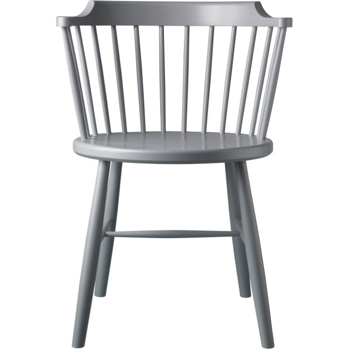 Photo of J18 Chair Beech Light Grey Painted