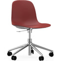 Form Swivel Chair, 5w Office Chair Red