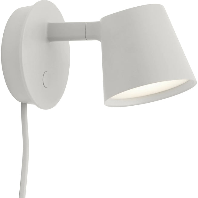 Photo of Tip Wall Lamp Grey - Bedside lamps