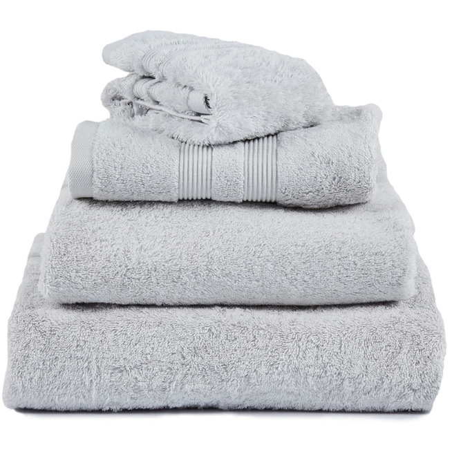 Photo of Fontana Towel Eco, light grey, 100x150 - Towels and bath towels - grey