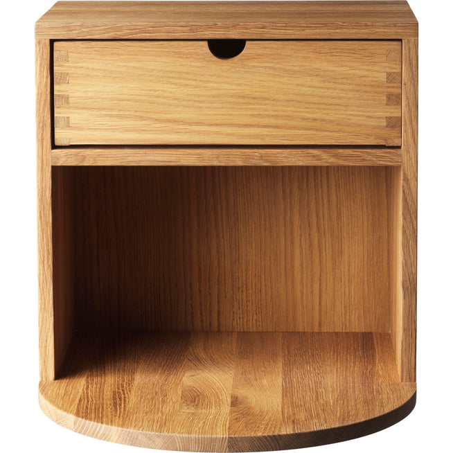 Photo of B99 Radius Wall Cabinet Oak Nature Oiled