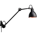 No. 222 Wall Lamp From Lampe Gras (Black Frame