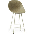 Thumbnail photo of Mat Bar Chair 65 Cm Steel - Barstol - Seaweed / Cream Steel - H101 X W51,6 X D55 X Sh65 Cm