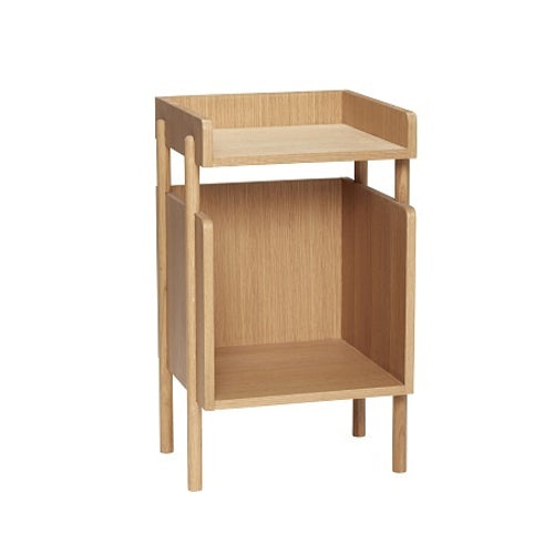 Photo of Oak Side Table - 38x35xH60cm