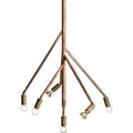 Thumbnail photo of Kvist Ceiling Lamp, Raw Copper, 6 Arms - Chandeliers - Jonas Bohlin - Copper