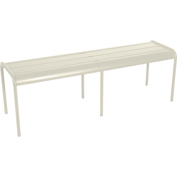 Photo of Luxembourg 3/4 Seater Bench Clay Grey A5 - Garden Benches - Frédéric Sofia - Green, Grey - Metal
