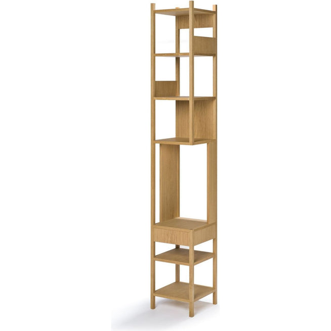 Photo of Lungangolo Right, Oiled Oak - Shelves - Achille Castiglioni - Wood Coloured - Wood