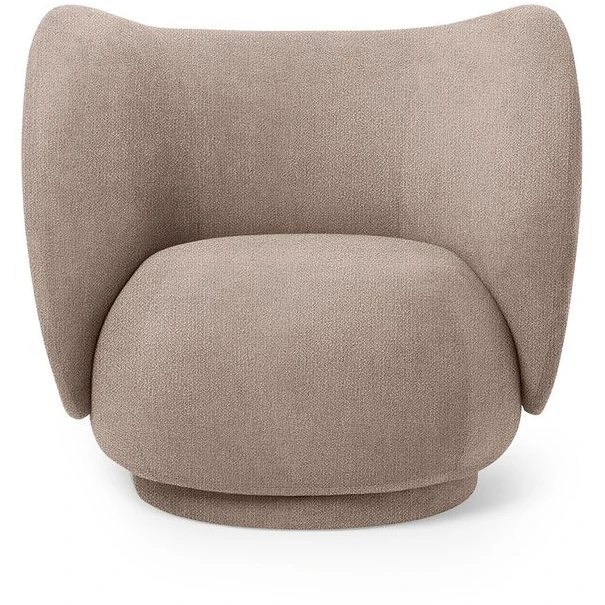 Rico Lounge Chair - Bouclé