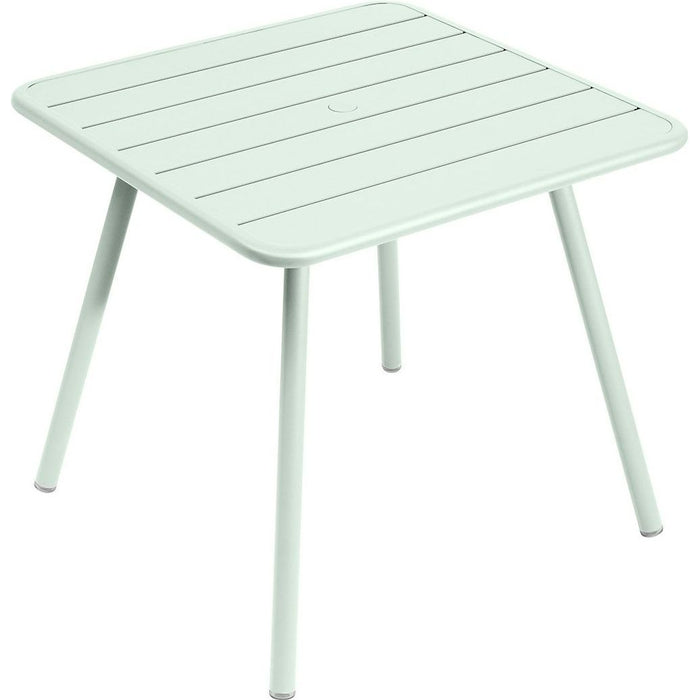 Photo of Luxembourg Oven Leg Table 80 x 80 cm, Liquorice - Matbord Utomhus - Frédéric Sofia - Svart - Metall